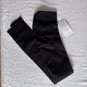 Women’s NWT Blanqi Black Maternity Belly Support Leggings Size Small